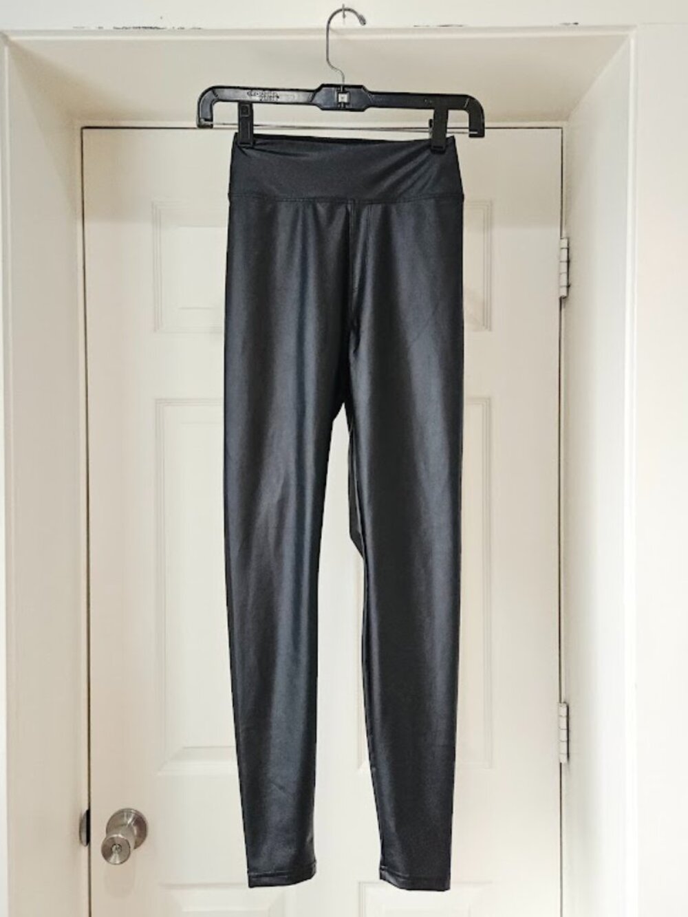 Aerie Black Faux Leather Grunge Leggings Pants Small Indie Sleaze Whimsygoth
